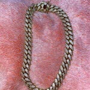 16” GP GOLD CUBAN LINK CHOKER
